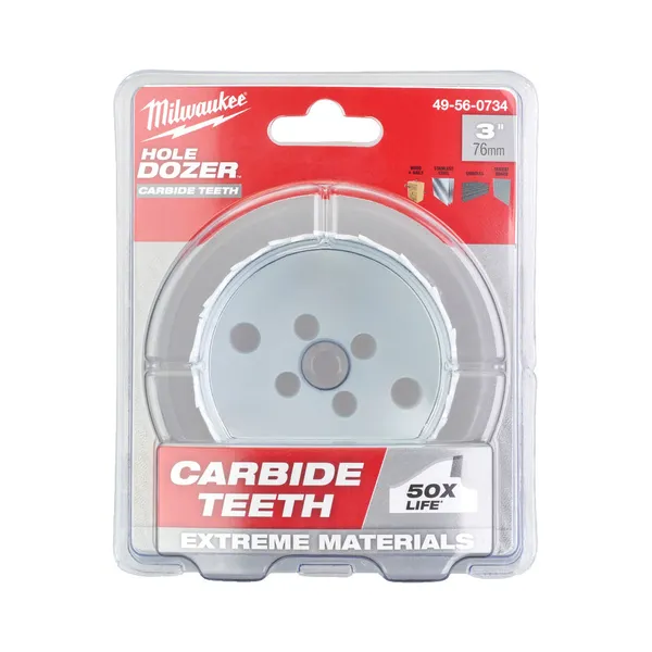 Коронка Bi-Metal Carbide MILWAUKEE, діаметр 76мм цена в Украине