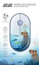 Миша 2E MF300 CAPYBARA:SWIM Silent WL BT, синій