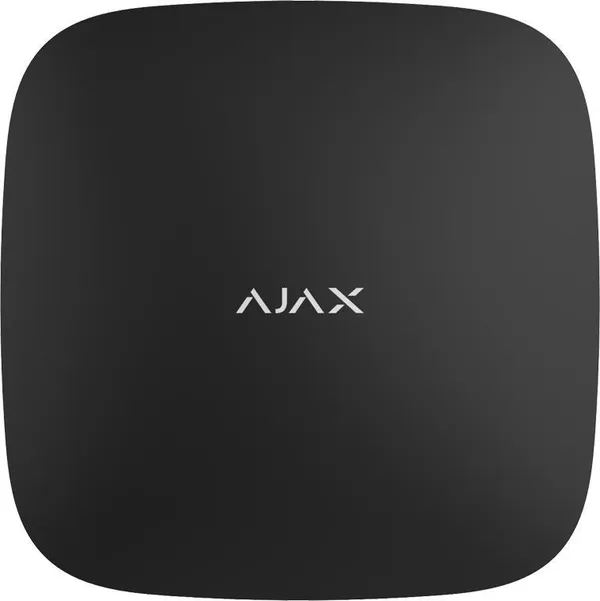 Інтелектуальна централь Ajax Hub 2, gsm, ethernet, jeweller, бездротова, чорний