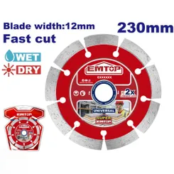 Алмазний диск EMTOP EDDC012301 сухий фото