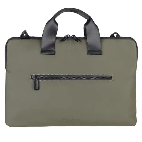Сумка-чехол для ноутбука Tucano Gommo Super Slim 15"/16", зелёный