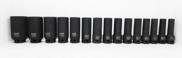 Набір головок ударних 1/2" 15од 10-32мм подовжені пластик. кейс отзывы