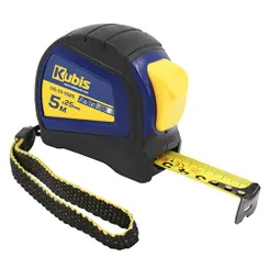 Рулетка измерительная 5м×25мм автостоп металлическое полотно Kubis 05-01-1525 фото