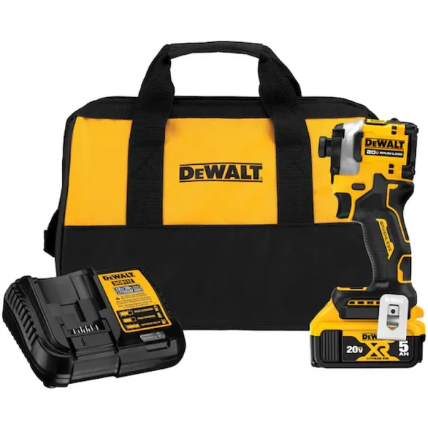 Акумуляторний гвинтокрут DeWALT DCF850P1, ATOMIC 20V MAX (АКБ + ЗП) фото №1