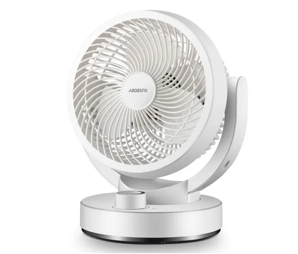 Вентилятор ARDESTO FT-B25W настольный, 15см, 30Вт, белый