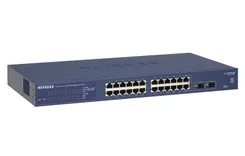 Комутатор NETGEAR GS724T 24xGE, 2xSFP, Керований L2 фото