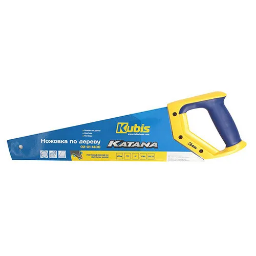 Ножівка по дереву 400 мм, 7TPI середній зуб Kubis 02-01-1400 купити в Україні