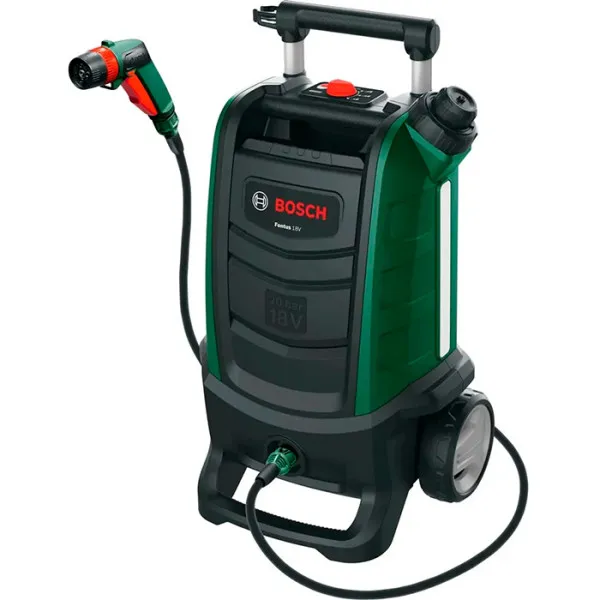 Минимойка аккумуляторная Bosch Fontus 18V 18В 20бар 386л/ч 7.5кг без АКБ и ЗП цена в Украине
