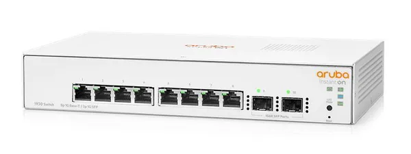 Коммутатор HPE Aruba Instant On 1930, 8xGE, 2xGE SFP ports, LT Warranty