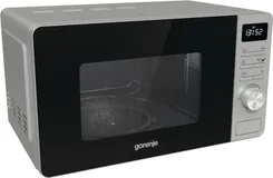 Микроволновая печь Gorenje, 20л, электр. управл., 800Вт, дисплей, нерж фото