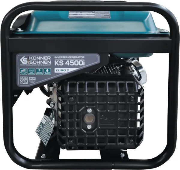Генератор бензиновый инверторный Konner&Sohnen KS 4500i, 230В, 4.5кВт, ручной стартер, 33кг купить онлайн