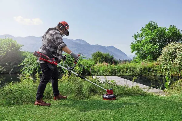 Триммер садовый аккумуляторный Einhell AGILLO 18/200, PXC 18В, леска 30см/нож 20см, 6.8кг (без АКБ и ЗП) цена в Украине
