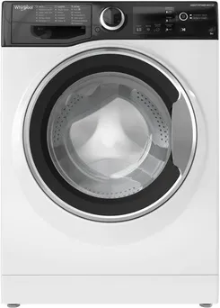 Стиральная машина Whirlpool фронтальная, 6кг, 1200, A+++, 43см, дисплей, инвертор, люк черный, белый фото