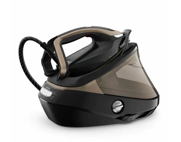 Утюг-парогенератор Tefal Pro Express Vision, 3000Вт, 1100мл, паровой удар -750гр, постоянный пар - 180гр, черно-золотой