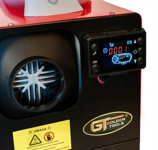 Обогреватель на солярке 12/24/220В, 9 кВт Golden Tools с пультом Webasto дизельный обогреватель заказать