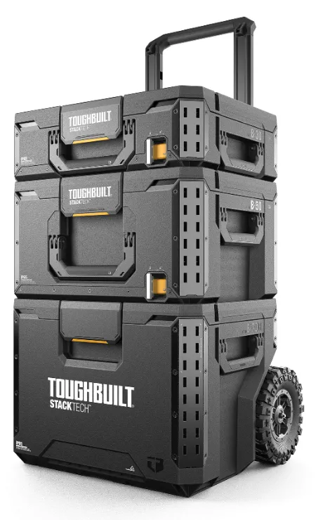 Набір ящиків для інструментів (3шт.) TOUGHBUILT StackTech TB-B1S3-B-70R