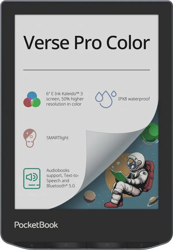 Электронная книга PocketBook 634K3 Verse Pro Color, Stormy Sea