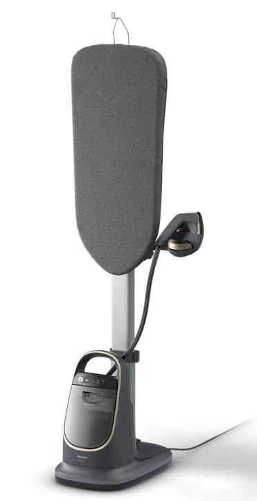 Гладильная система PHILIPS All-In-One 8500, 2200Вт, 1200мл, паровой удар -300гр, верт. отпаривание, керам. подошва, серый