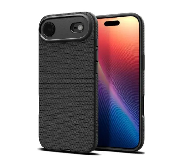 Чехол Spigen для iPhone 17 Air, Liquid Air, Matte Black