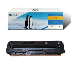 Картридж G&G до HP 415A CLJ Pro M414/454/479 W2030A Black (2400 стор) - без чіпа! фото