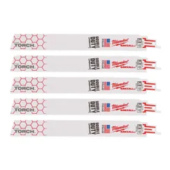 Полотно для шабельних пил TORCH MILWAUKEE, 230/2,5мм, (5шт), (метал) фото