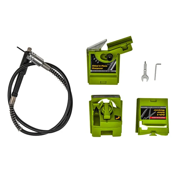 Купить Универсальный заточной станок для сверл, ножей, ножниц Procraft MS350 с гибким валом со скидкой