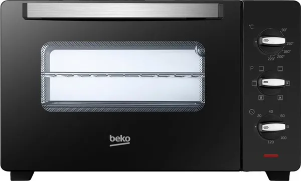 Печь электрическая Beko, 30л., 1600Вт, механич., конвенция, черная