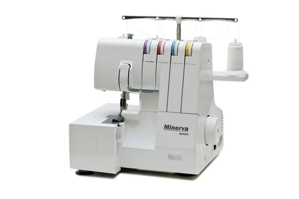 Оверлок MINERVA M840DS , 105Вт, 8 оп., (4, 3-х ниточные швы), белый