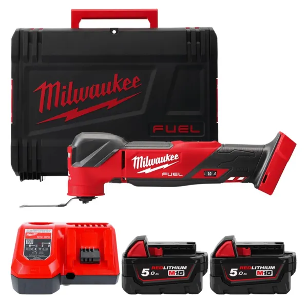 Інструмент багатофунціональний акумуляторний MILWAUKEE M18 FUEL FMT-502X 4933478492 (+ заряд.пристрій, 1 акум., універсальний ад