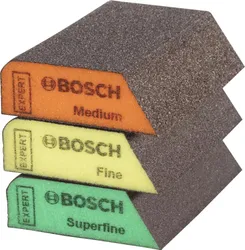 Губки шлифовальные Bosch Professional EXPERT S470 Combi 69х97х26мм M F SF 3шт фото