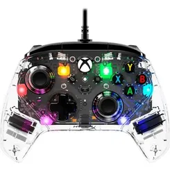 Геймпад HyperX Clutch Gladiate RGB, Xbox, PC, USB-A, прозрачный фото