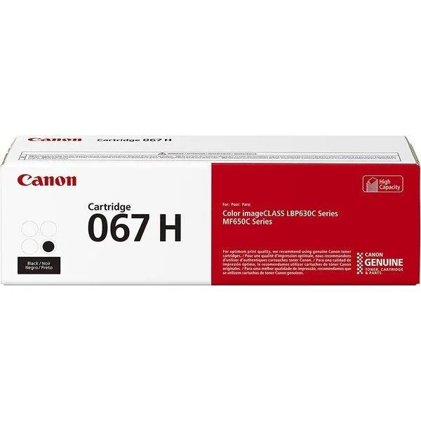 Картридж Canon 067H MF651Cw/MF655Cdw/MF657Cdw/LBP631Cw/LBP633Cdw Black (3130 стор.)