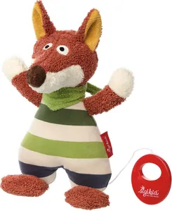 Мягкая музыкальная игрушка sigikid Лис 28см фото
