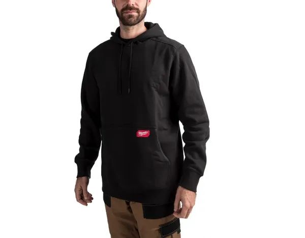 Купить Толстовка WHMW MILWAUKEE, з капюшоном, чорна, розмір M