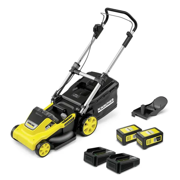 Karcher LMO 5-18 Комплект из двух аккумуляторов 36В (18В+18В) 2х5А в год 41см 25-70см до 550м.кв.