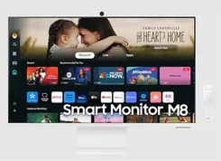 Монітор Samsung 31.5"Smart M8 S32BM801 HDMI, USB, Bluetooth, MM, Cam, VA, 3840x2160, 4ms фото