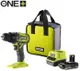 Шуруповерт-дрель аккумуляторный Ryobi ONE+ RDD18-1C20S 18В 1х2А·ч ЗУ 52Нм 450·1750об·мин 1.1кг сумка