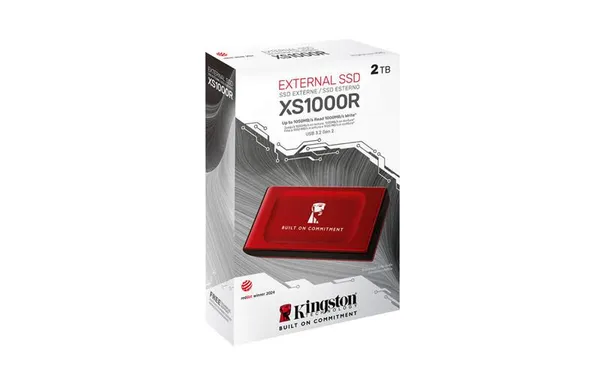 Портативный SSD Kingston 2TB USB 3.2 Gen 2 Type-C XS1000