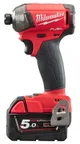 Винтоверт акумуляторний гідравлічний 1/4'' HEX MILWAUKEE, M18 FUEL FQID-502X, 50Нм (+ заряд. устройство, 2 аккум.Х 5Ач, кейс) ціна в Україні