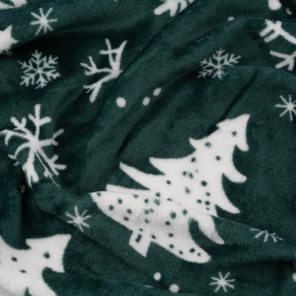 Плед ARDESTO Christmas Flannel 160х200см, 100% полиэстер, елки заказать