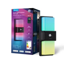 Светильник Govee H7078 Smart Outdoor Wall light, RGBICWW, IP65, WI-FI/Bluetooth, білий фото