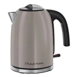 Электрочайник Russell Hobbs, 1.7л, металл, мокко фото