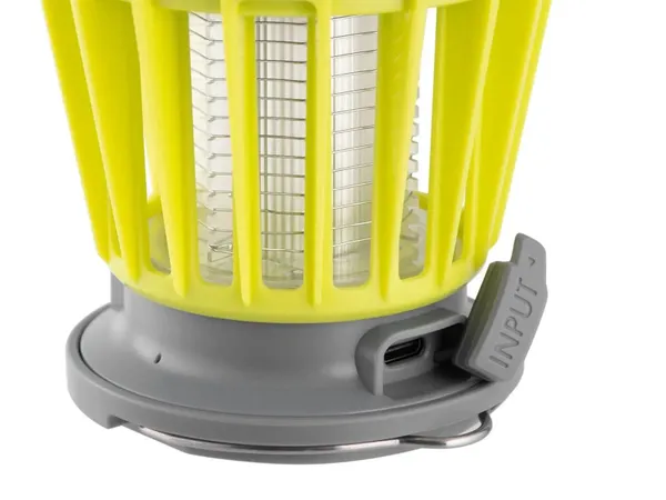 Светильник антимоскитный ARDESTO, 5 Вт, авт.работа 20 ч, 6000-6500К, солнечная батарея, аккум. 1200 мА•ч, USB-C > USB-A, серо-зелёный цена в Украине