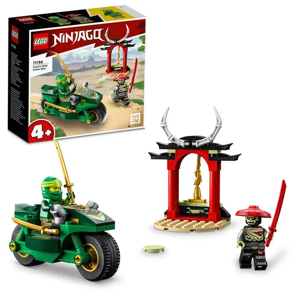 Конструктор LEGO Ninjago Дорожній мотоцикл ніндзя Ллойда