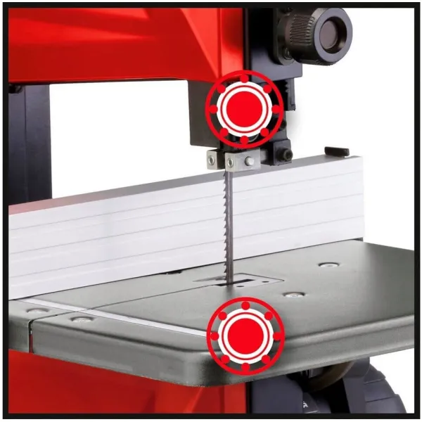 Пила ленточная Einhell TC-SB 200/1, 250 Вт, 1400 об/мин, 900 м/мин, стол 305x305 мм, вилет 200 мм, 15.8 кг цена в Украине