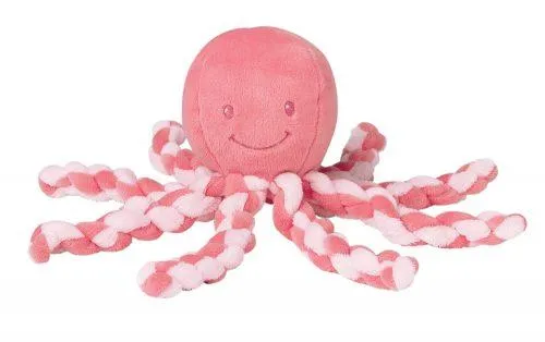 Мягкая игрушка Nattou Lapiduo Octopus кораловий