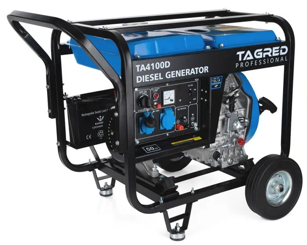 Купити Дизельний генератор TAGRED TA4100D, 3.6/4.1 кВт
