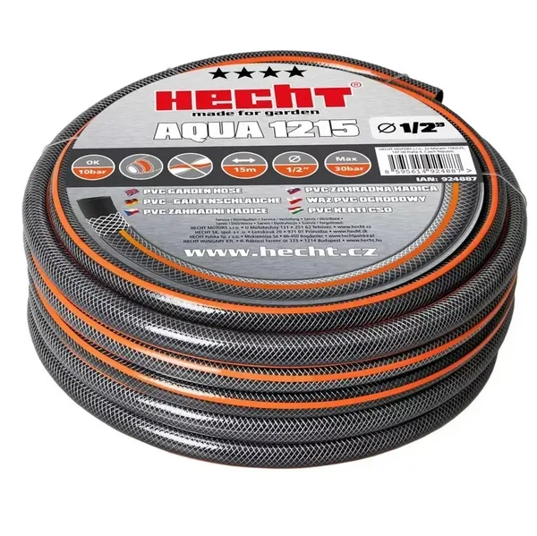 Садовый шланг HECHT AQUA 1215 (1/2, 15 м)