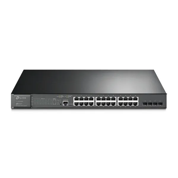 Комутатор TP-LINK SG3428MP 24xGE (24 PoE), 4xSFP, 384Вт Керований L2