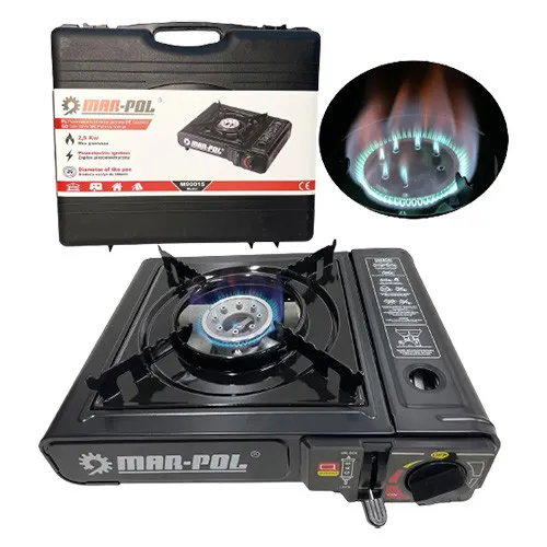 Портативная газовая плита (туристическая) Mar-Pol M90012 в кейсе [Оригинал] польская отзывы